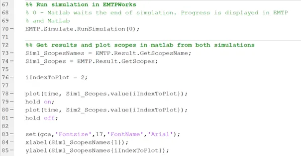 EMTP.Simulate.RunSimulation - Start Simulations and Retrieve Simulation Results EMTP.Simulate.RunSimulation - Start Simulations and Retrieve Simulation Results
