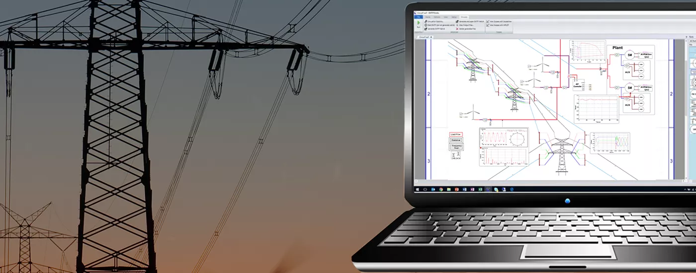 EMTP® Transients, Stability & Load-flow in the same software,  EMTP Software for EMT